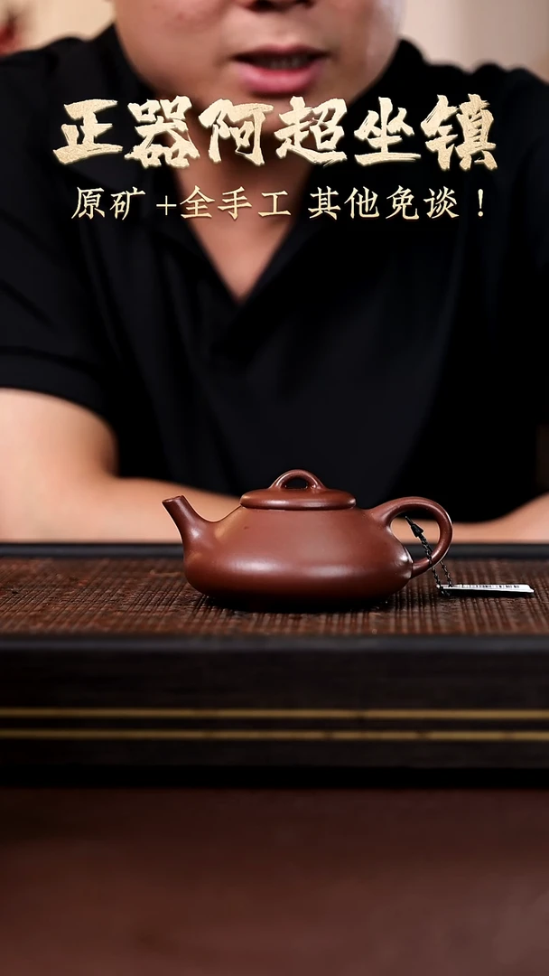 茶壶紫砂EF16980郑志涛亮瓢底槽清170cc内推