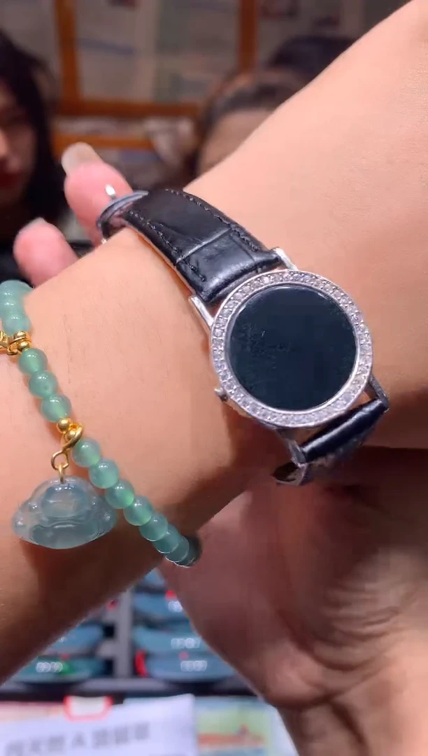 定制翡翠银S925镶嵌28定制翡翠-多样性发货（发其一）