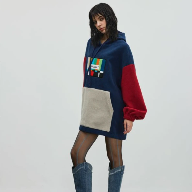 GGAHOLIDAY时尚长袖简约宽松秋冬潮流百搭显瘦卫衣-153242