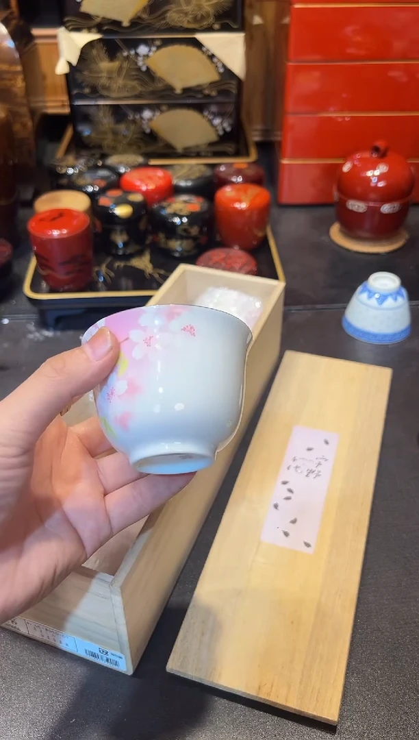 杯子五只 大漆漆器大漆漆器