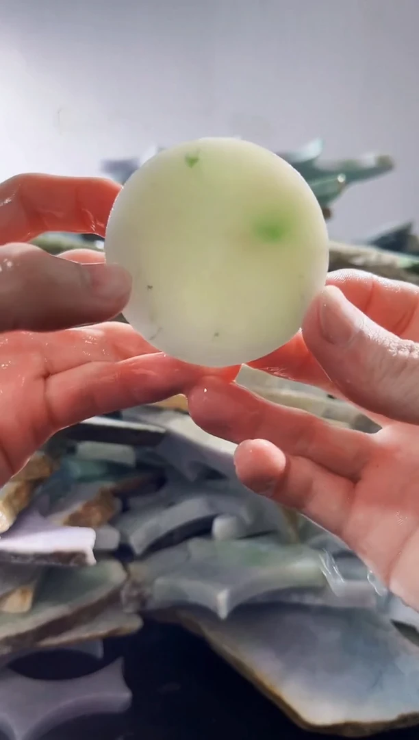 裸石翡翠缅甸翡翠A货文502