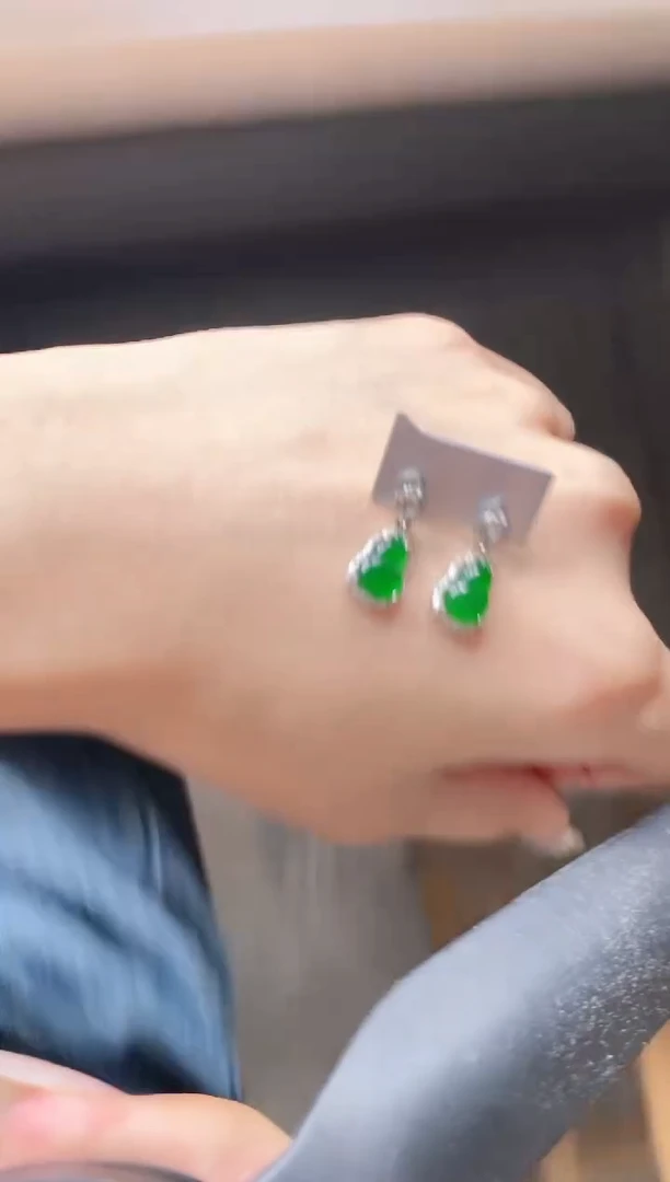 银S925镶嵌戒指翡翠51511