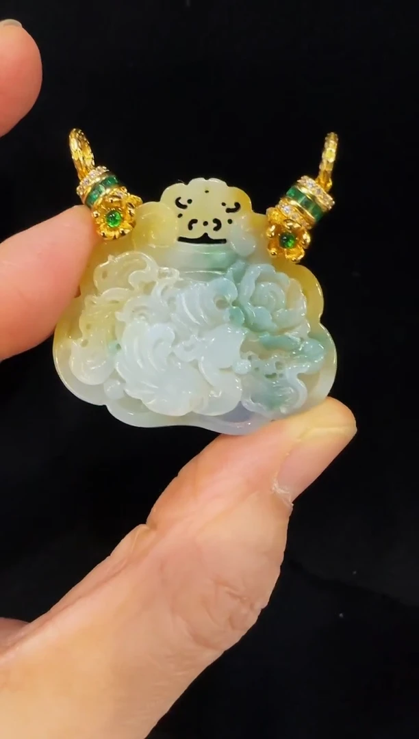 颈饰未镶嵌翡翠国风