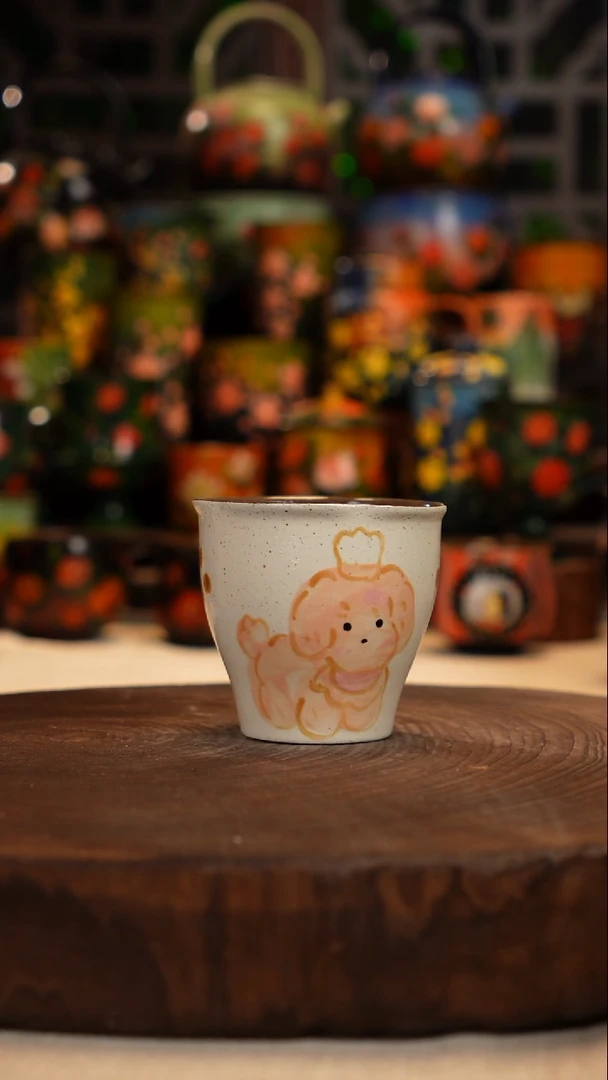 油画   釉下彩   杯子