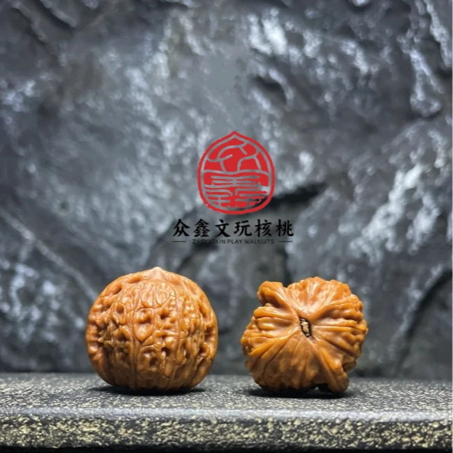 众鑫文玩-铁锤文玩核桃38左右尺寸（有修）铁锤核桃