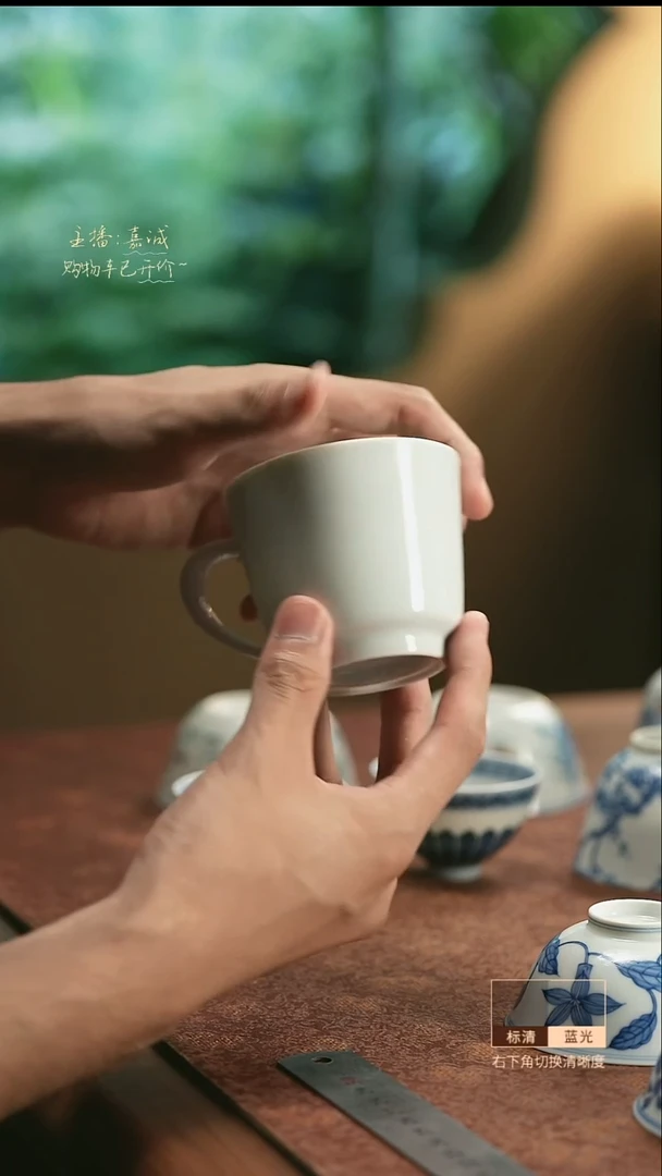 朋白咖啡杯  三余作器手工器皿