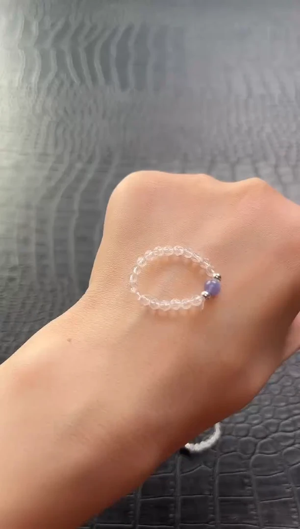 水晶手链未镶嵌1多样性发其一