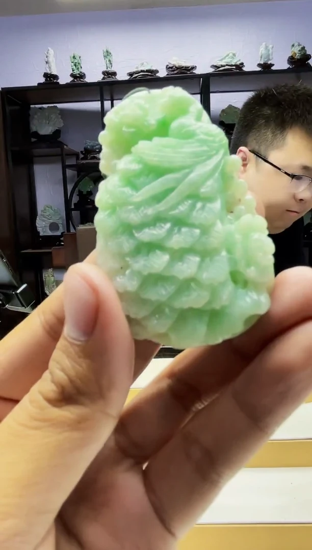 【闪购商品】定制翡翠未镶嵌毛货02220040