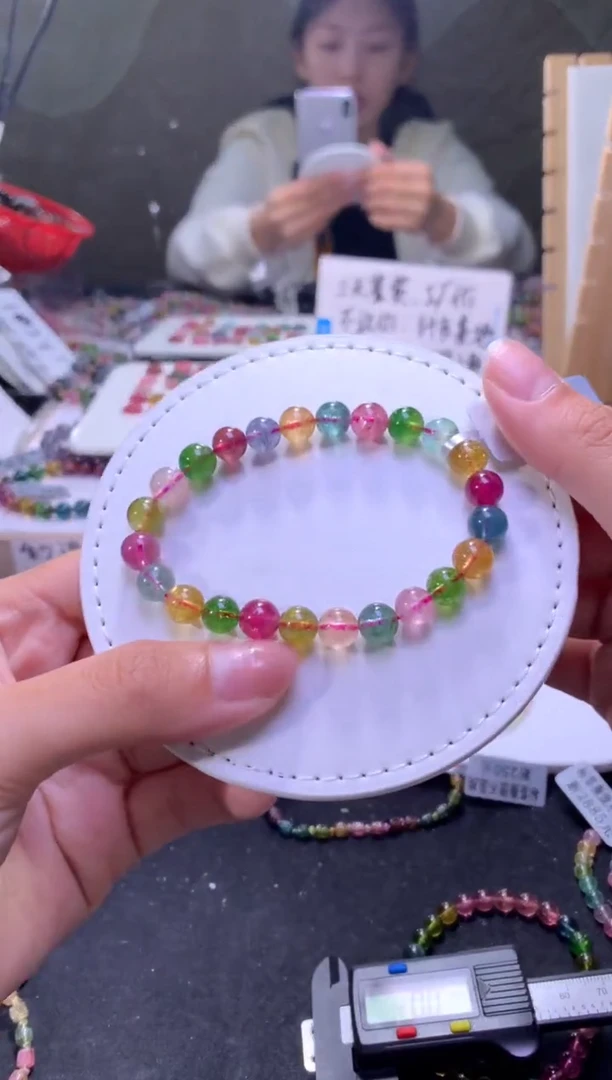 未镶嵌手串碧玺A109【天然碧玺】