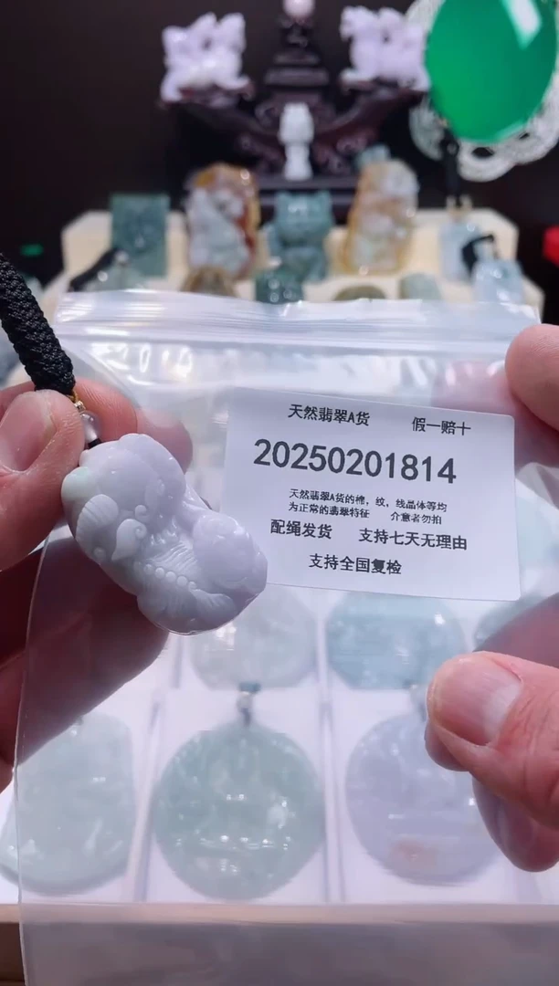 【闪购商品】翡翠颈饰未镶嵌闪购商品8号店20025003009