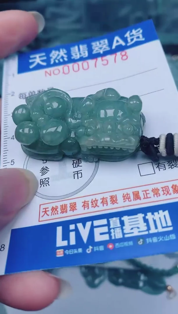 颈饰未镶嵌翡翠00007578