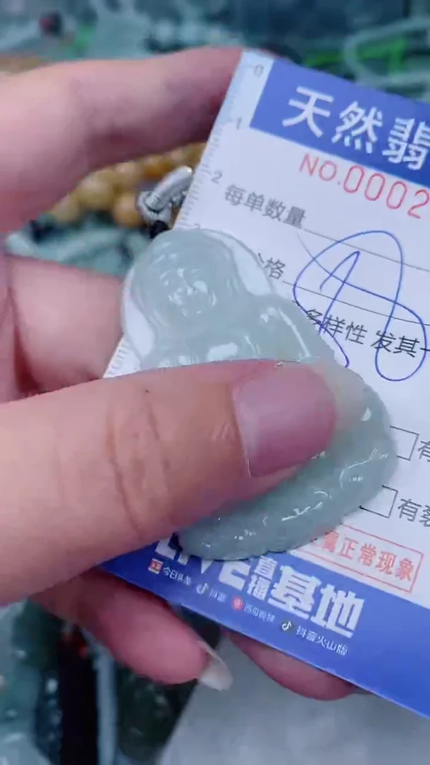 翡翠未镶嵌颈饰00002783
