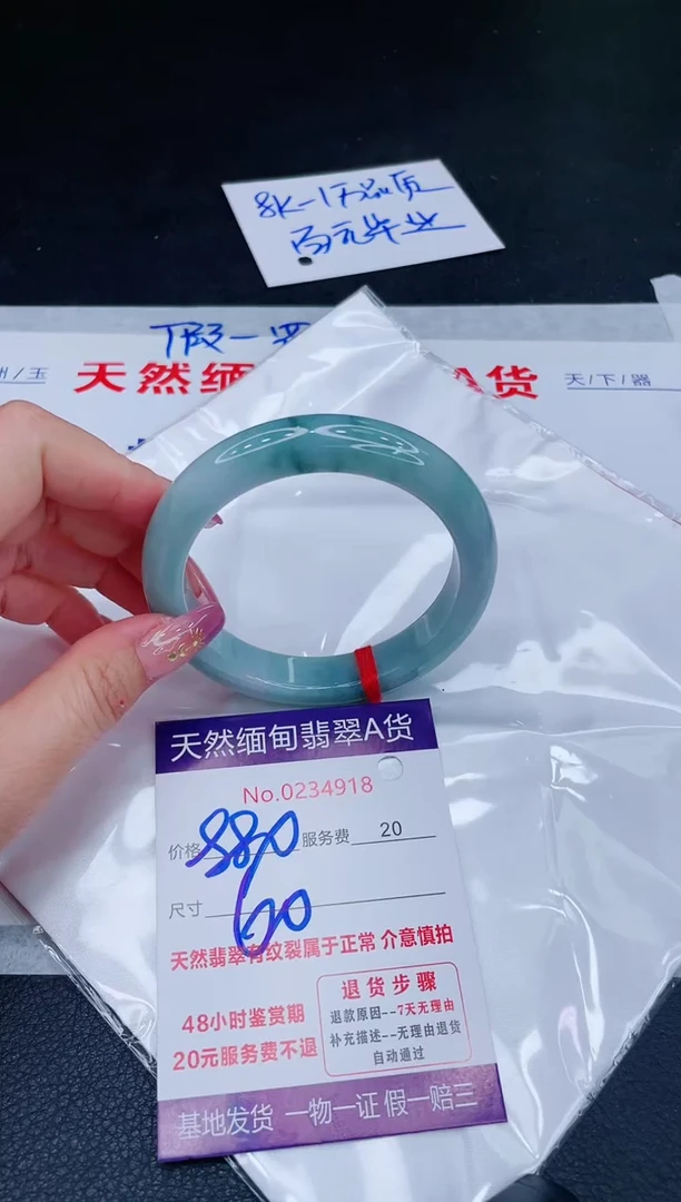 未镶嵌手镯翡翠880.00