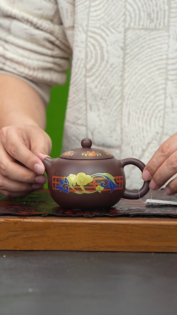 【闪购商品】紫砂茶壶天青茶器22