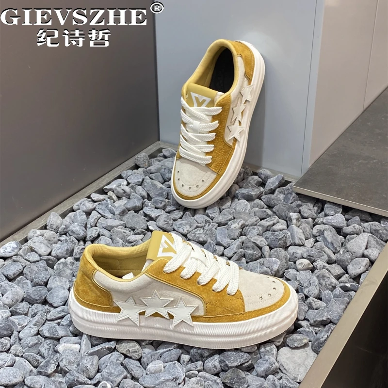 纪诗哲男鞋时尚潮流透气运动鞋子男款秋季新款休闲鞋百搭轻奢板鞋