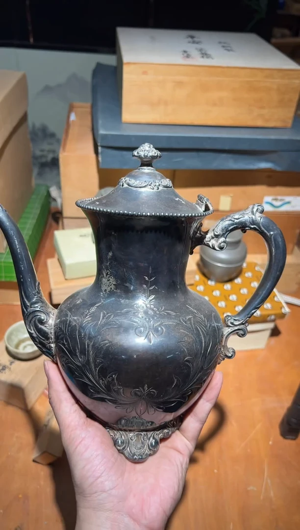 银A2267银制中古周边/