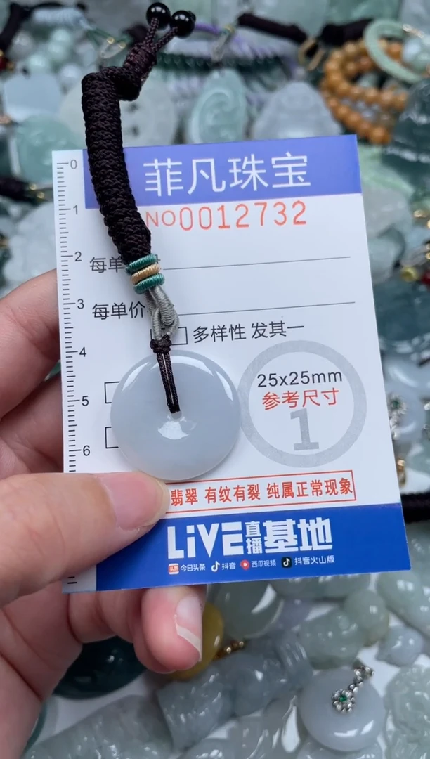 颈饰未镶嵌翡翠12732