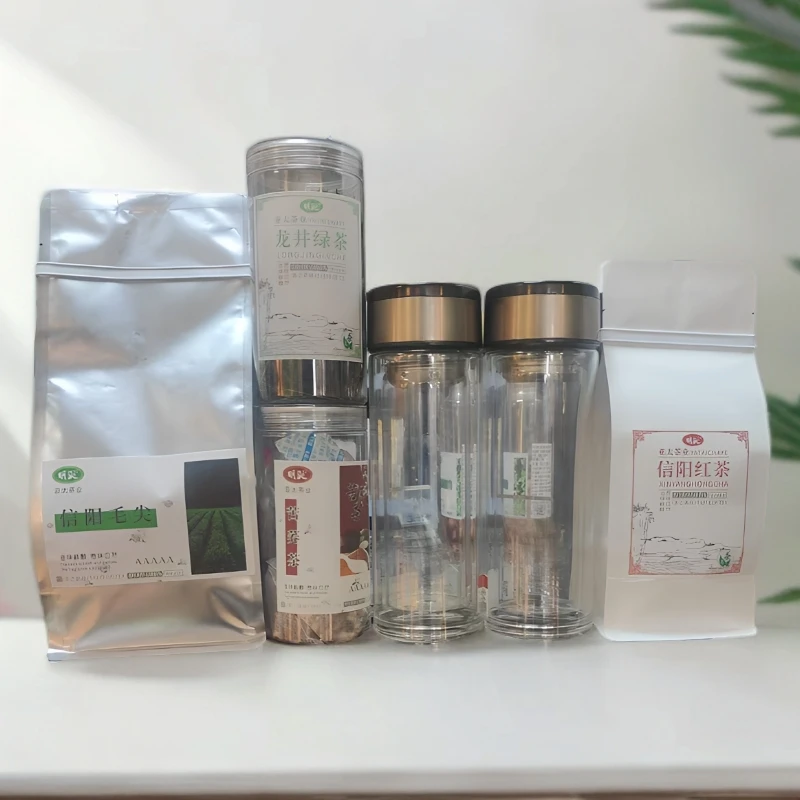 【明涎官方店铺】【2025信阳毛尖雨前茶一芽一叶】【拍一发六】