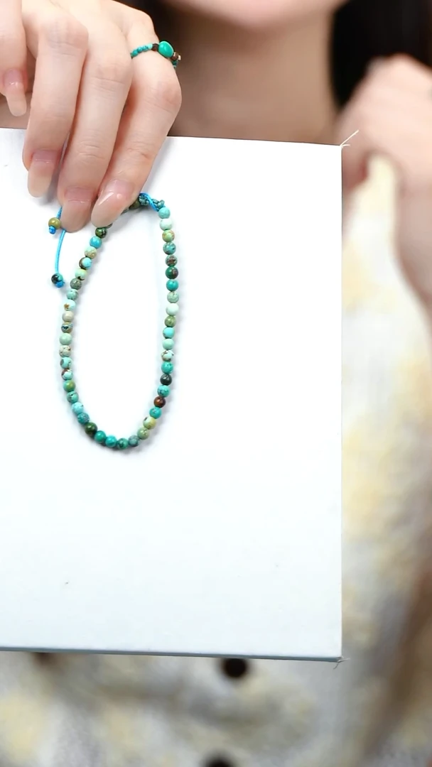 玛瑙/玉髓手串未镶嵌绿松