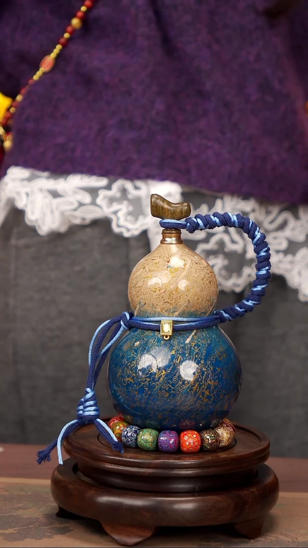 【闪购商品】94易林大漆酒葫芦------358