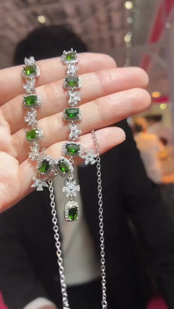 银S925镶嵌透辉石其他（扎德严选）