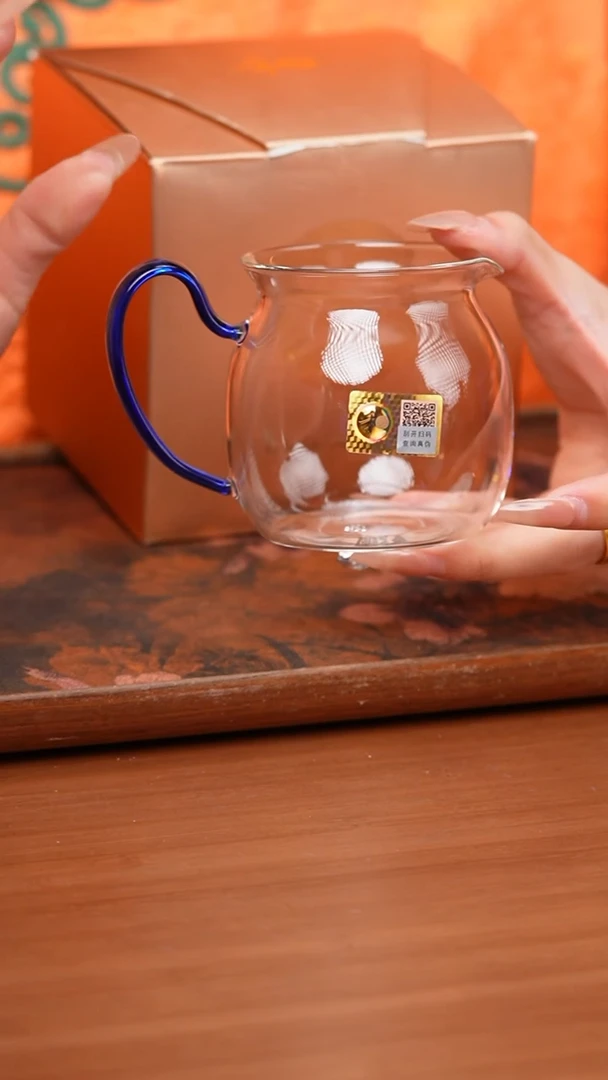 【闪购商品】禾器/晶彩美满茶海/浅蓝色/定制款