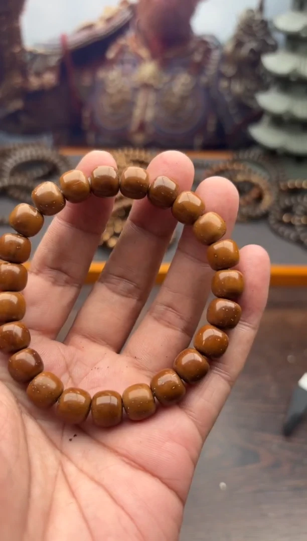 紫金鼠手串56号实心老邢