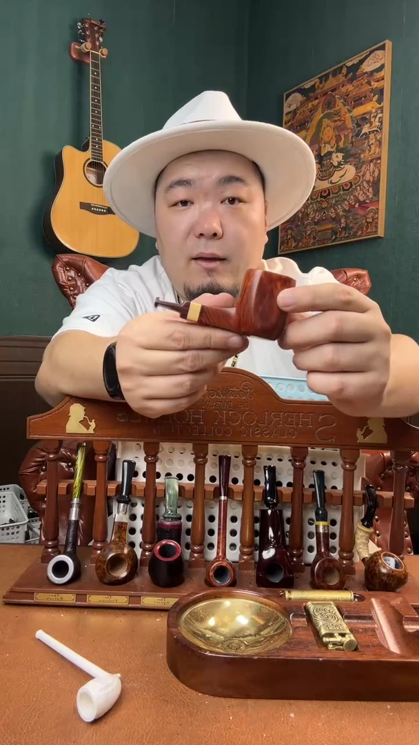 石楠木木雕款意大利进口石楠木烟斗