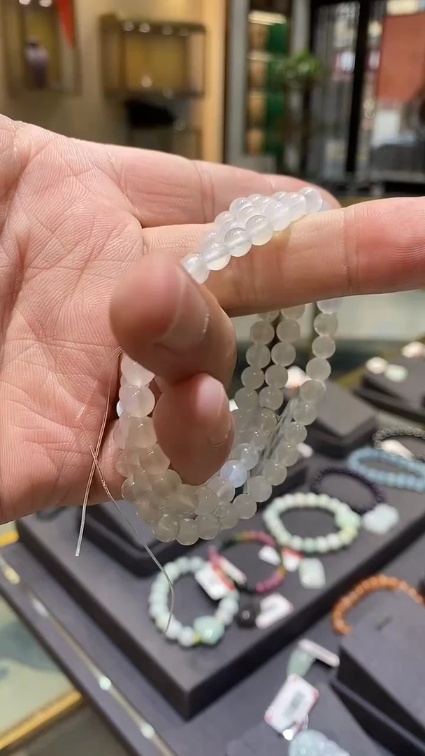 【闪购商品】月光石颈饰未镶嵌实体清货
