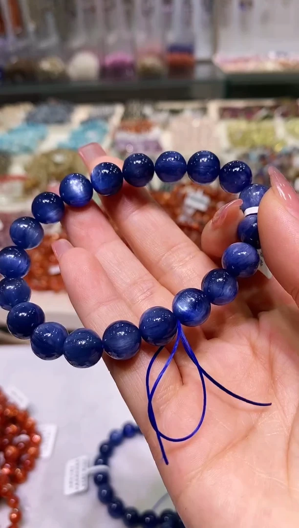 未镶嵌蓝晶石手串多样性发其一10+
