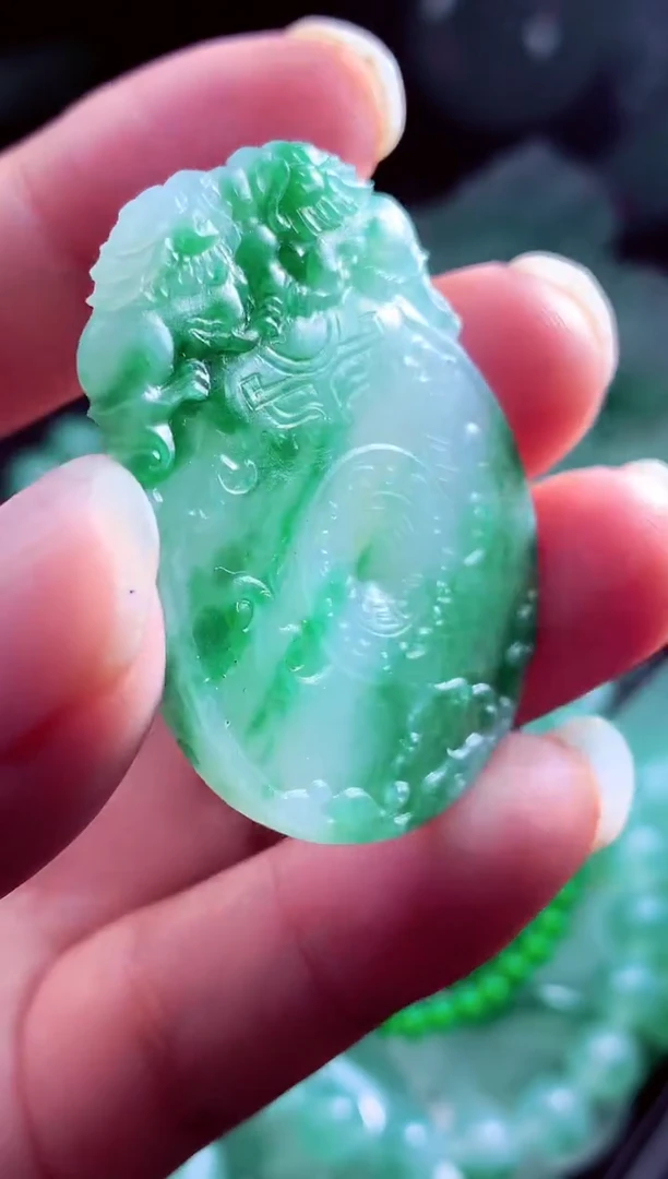 未镶嵌定制翡翠弦*#翡翠毛货定制