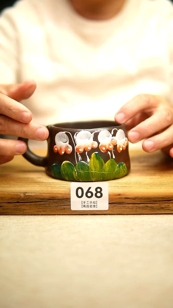 @@陶园瓷舍@@纯手工手绘@高温釉下彩