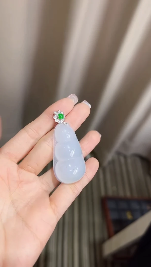 【闪购商品】翡翠颈饰18K金镶嵌DFZ0120-83