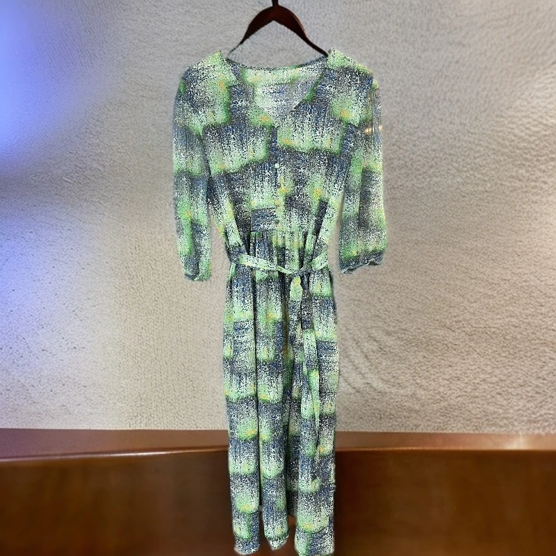 《雪》雨林遐想夏季印花时尚休闲显瘦 连衣裙