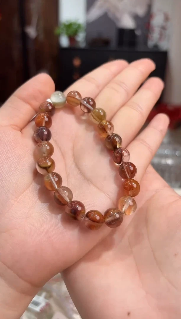 手串未镶嵌水晶JF2205胶花手串约8多样性发一