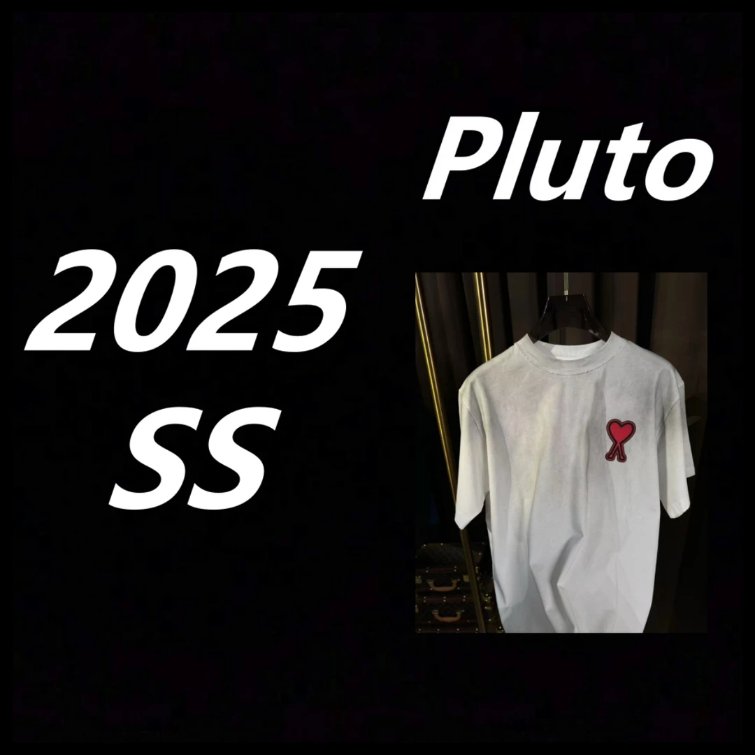 【52140】2025夏季新款高奢水洗植绒印染纯棉短袖