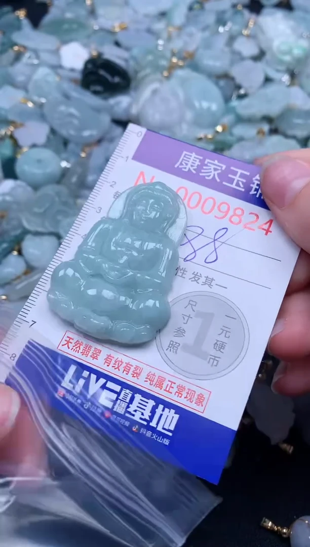 颈饰未镶嵌翡翠9824