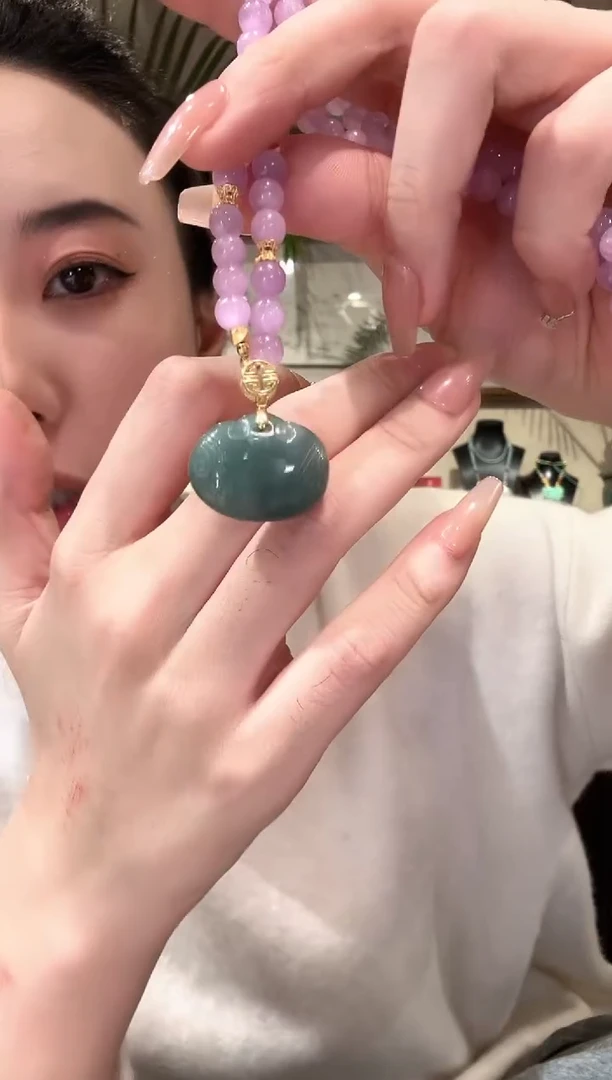 【闪购商品】翡翠颈饰未镶嵌国风