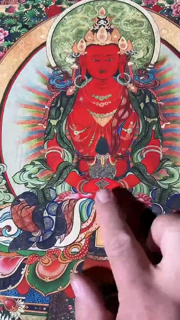 卷轴画藏式珍藏彩绘艺术馆8