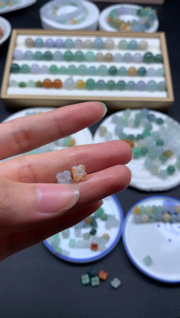 翡翠散珠天然翡翠27号