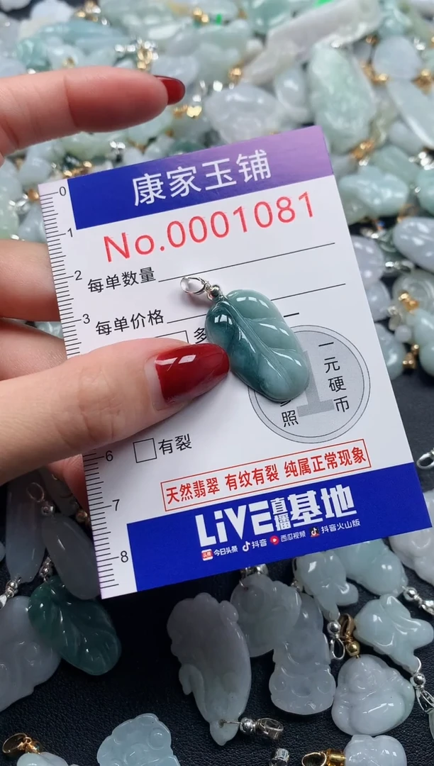 颈饰未镶嵌翡翠1081