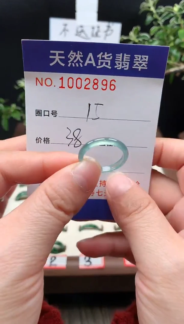 未镶嵌戒指翡翠15#
