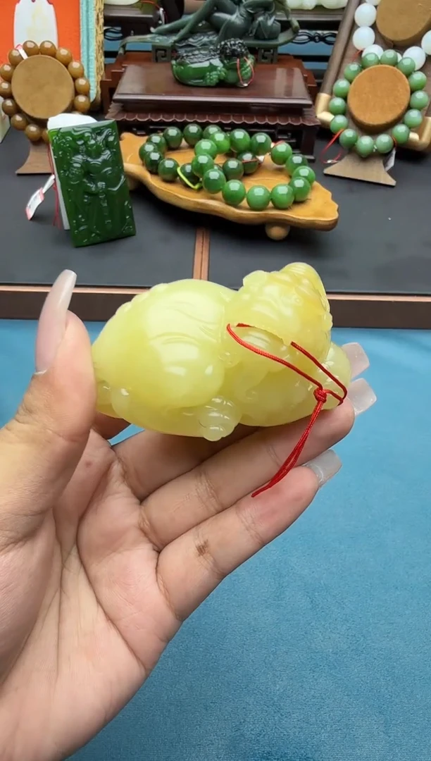 未镶嵌和田玉把件hk