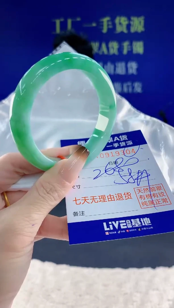 未镶嵌手镯翡翠04天然翡翠A货