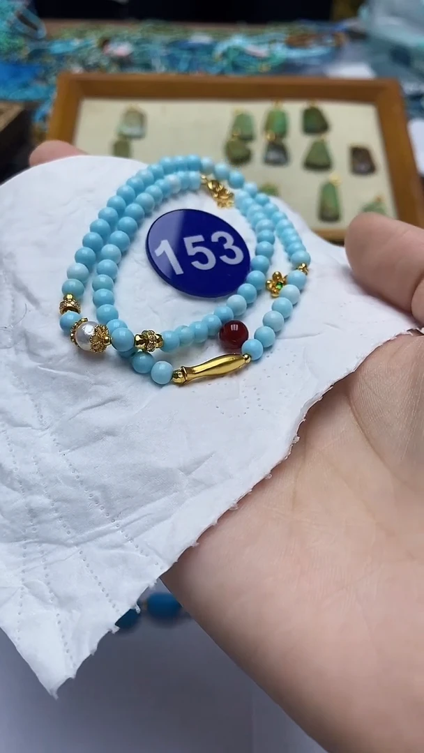 玛瑙/玉髓项链银S925镶嵌153