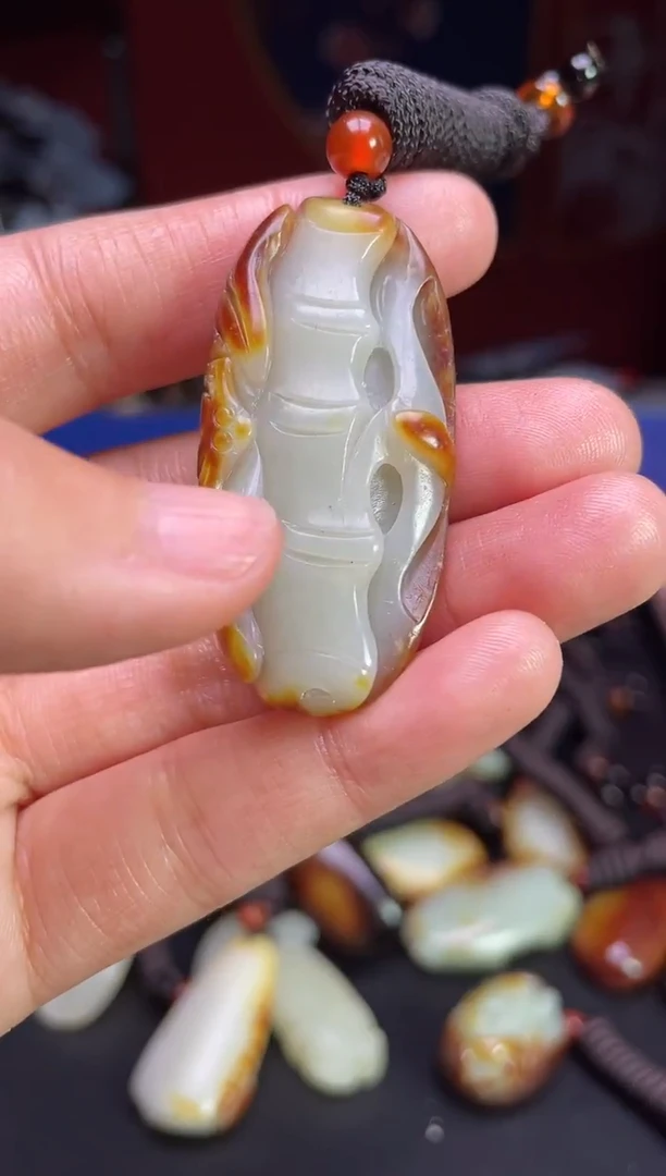 颈饰未镶嵌和田玉123