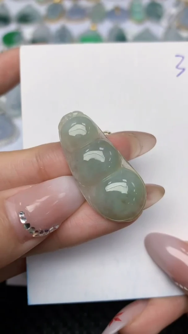 【闪购商品】翡翠颈饰未镶嵌天然翡翠A货 3