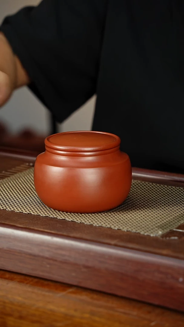 宜兴原矿紫砂茶叶罐