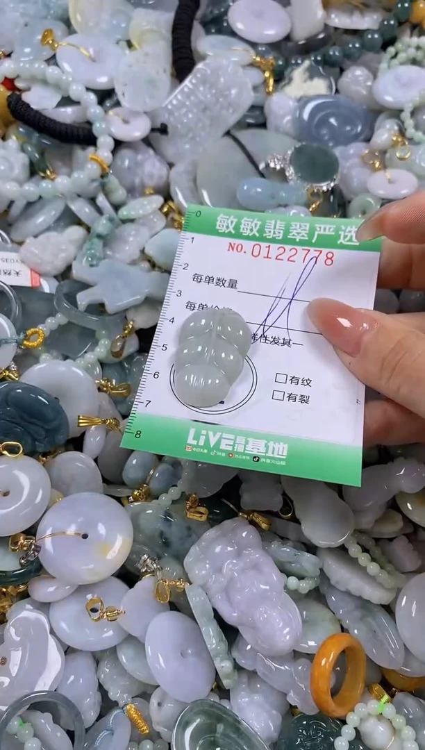 【闪购商品】翡翠颈饰未镶嵌闪购0122778