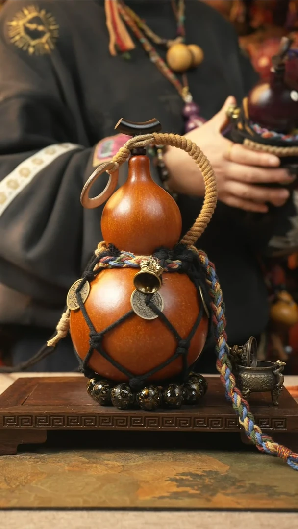 144大漆一物一拍记葫堂出品【不带手串】